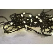 Solight LED vanjski božićni lančić, 100 LED dioda, 10m, 3m kabel, 8 funkcija, timer, IP44, topla bijela