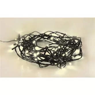 Solight LED vanjski božićni lančić, 100 LED dioda, 10m, 3m kabel, 8 funkcija, timer, IP44, topla bijela