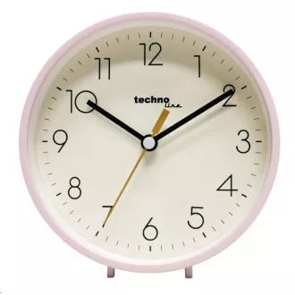 TechnoLine Modell H zidni sat, analogni, kontroliran kristalom, ružičasti TechnoLine Modell H zidni sat, analogni, kontroliran kristalom, ružičasti