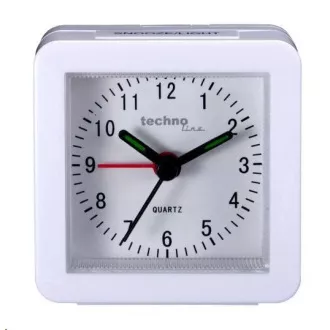 TechnoLine Modell SC analogna budilica, bijela