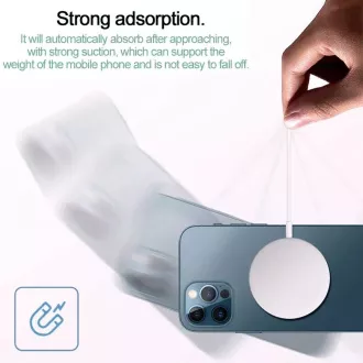 1stCOOL bežični QI punjač 15 W, prijenosni, magnetski, MagSafe kompatibilan, bijeli