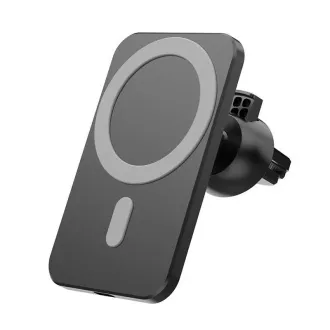 1stCOOL bežični QI punjač 15W, magnetski, za auto, MagSafe kompatibilan, crni 1stCOOL bežični QI punjač 15W, magnetski, za auto, MagSafe kompatibilan, crni