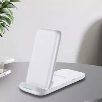 1stCOOL bežični QI punjač 3u1, sklopivi, Apple kompatibilan, bijeli 1stCOOL bežični QI punjač 3u1, sklopivi, Apple kompatibilan, bijeli