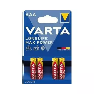 Varta LR03/4BP MAX POWER (MAX TECH) (Blister 4 kom.) Varta LR03/4BP MAX POWER (MAX TECH) (Blister 4 kom.)