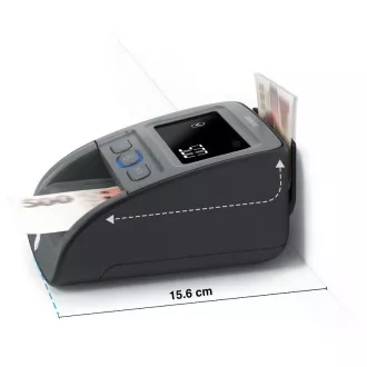 Detektor krivotvorenih novčanica SAFESCAN 155-S, crni