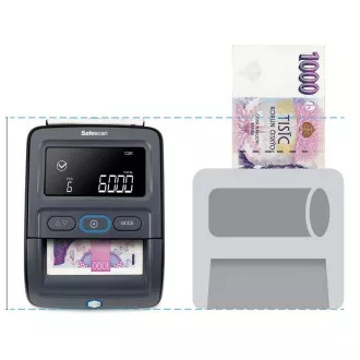 Detektor krivotvorenih novčanica SAFESCAN 155-S, crni