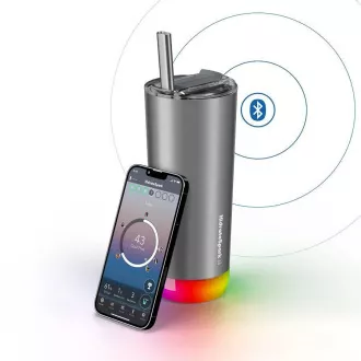 HidrateSpark Pro Tumbler – Pametna boca za hidrataciju, 592 ml, nehrđajući čelik HidrateSpark Pro Tumbler – Pametna boca za hidrataciju, 592 ml, nehrđajući čelik