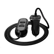TRACER auto punjač 12-24V Multicharge 3xUSB 7, 2A + PD 18W
