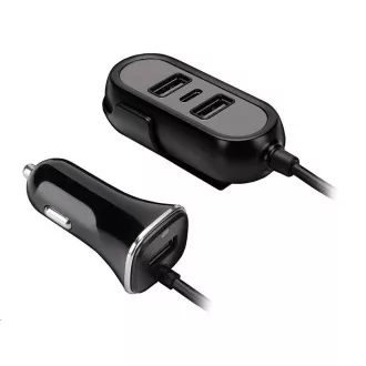 TRACER auto punjač 12-24V Multicharge 3xUSB 7, 2A + PD 18W