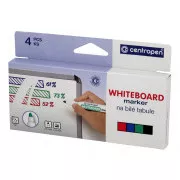 Marker Centropen 8559/4 za bijele ploče 4 boje cilindrični vrh 2,5 mm