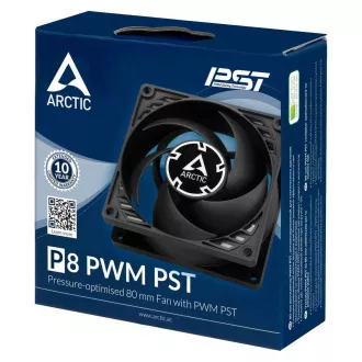 ARCTIC ventilator P8 PWM PST 80 x 80 x 25 mm, crni ARCTIC ventilator P8 PWM PST 80 x 80 x 25 mm, crni