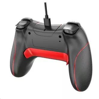 C-TECH gamepad Theon za PC/PS3, 2 programabilna makro gumba, 2x analogni, X-ulaz, vibracija, 1,8 m kabel