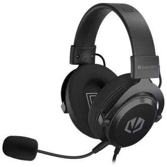Endorfy Infra slušalice / žične / s mikrofonom / 3,5 mm jack / crne