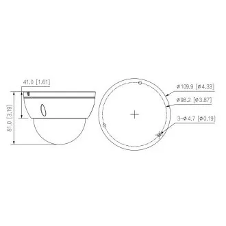 Dahua IPC-HDBW2441E-S-0280B, IP kamera, 4Mpx, 1/2.9" CMOS, leća 2.8 mm, IR<30, IP67, IK10 - Rabljen Dahua IPC-HDBW2441E-S-0280B, IP kamera, 4Mpx, 1/2.9" CMOS, leća 2.8 mm, IR<30, IP67, IK10 - Rabljen