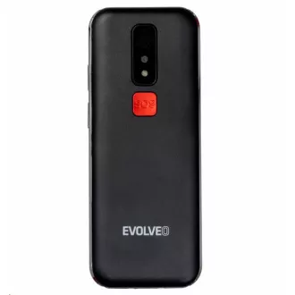 EVOLVEO EasyPhone LT, mobitel za starije osobe sa postoljem za punjenje, crni