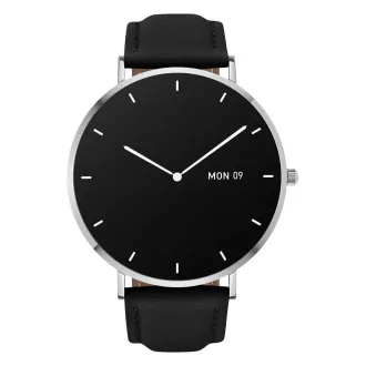 Garett Smartwatch Verona srebrni, crni remen