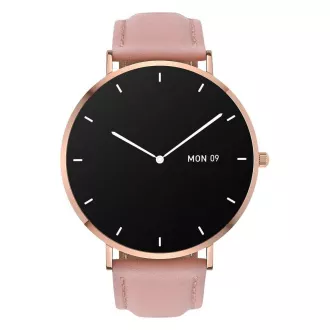 Garett Smartwatch Verona zlatni, ružičasti remen