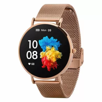 Garett Smartwatch Verona zlato, čelik