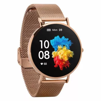Garett Smartwatch Verona zlato, čelik