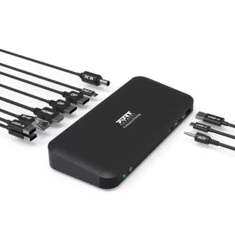 PORT priključna stanica za do 9 perifernih uređaja putem USB-C, crna PORT priključna stanica za do 9 perifernih uređaja putem USB-C, crna