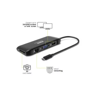 PORT docking stanica 8 u 1 snage do 100 W