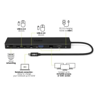 PORT docking station 11 u 1 snage do 100 W PORT docking station 11 u 1 snage do 100 W