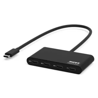 PORT hub USB-C s priključcima 3x USB-C 3.1 + 1x USB-C 100 W PD