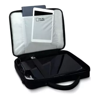 PORT COURCHEVEL Torba za prijenosno računalo na preklop, 15,6" i tablet 10,1", crna