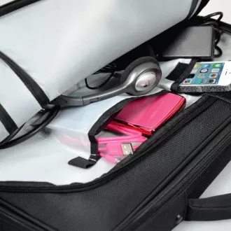 PORT COURCHEVEL Torba za prijenosno računalo na preklop, 15,6" i tablet 10,1", crna