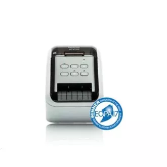 BROTHER pisač naljepnica QL-810W - 62mm, termalni ispis, USB WIFI Profi pisač naljepnica / uz doplatu DK-22251 ispis crveni /