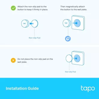 TP-Link Tapo S200D pametna tipka s montažnim okvirom