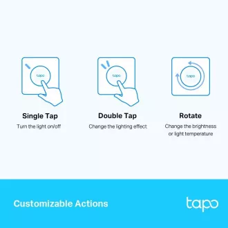 TP-Link Tapo S200D pametna tipka s montažnim okvirom