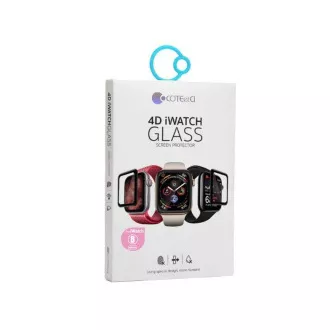 COTECi 4D Black-Rim Full Glue Staklo za Apple Watch 8 - 45 mm