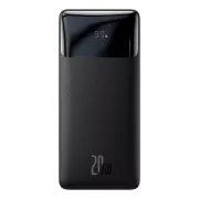 Baseus Bipow power bank s digitalnim zaslonom 10000mAh 20W crni