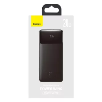 Baseus Bipow power bank s digitalnim zaslonom 10000mAh 20W crni