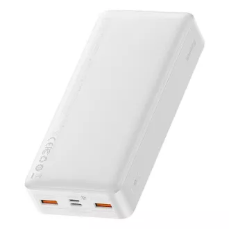 Baseus Bipow power bank s digitalnim zaslonom 20000mAh 20W bijeli Baseus Bipow power bank s digitalnim zaslonom 20000mAh 20W bijeli