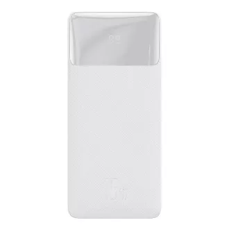 Baseus Bipow powerbank s digitalnim zaslonom 30000mAh 15W bijeli