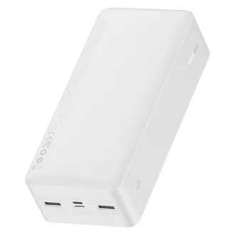 Baseus Bipow powerbank s digitalnim zaslonom 30000mAh 15W bijeli