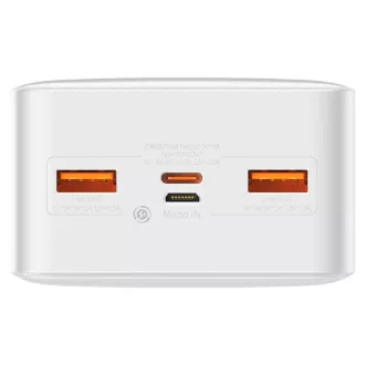 Baseus Bipow powerbank s digitalnim zaslonom 30000mAh 20W bijeli
