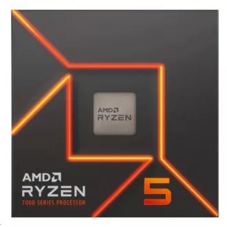 CPU AMD RYZEN 5 7600, 6-core, 3.8GHz, 38MB cache, 65W, socket AM5, BOX