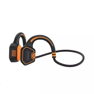 EVOLVEO bežične slušalice BoneSwim MP3 16GB, na jagodice, narančaste