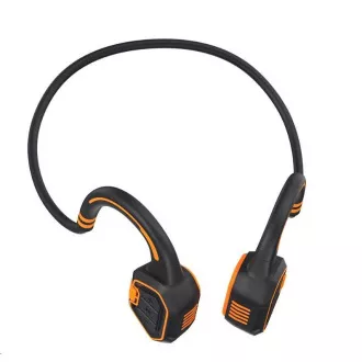 EVOLVEO bežične slušalice BoneSwim MP3 16GB, na jagodice, narančaste
