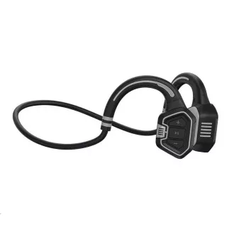 EVOLVEO bežične slušalice BoneSwim MP3 16GB, na jagodice, sive