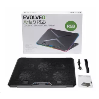 EVOLVEO Ania 9 RGB, podesivi stalak za laptop