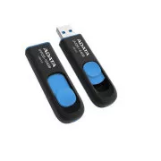 ADATA Flash Disk 256GB UV128, USB 3.1 Dash Drive (R:90/W:40 MB/s) crna/plava