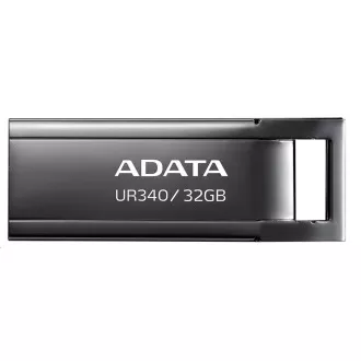 ADATA Flash Disk 32GB UR340, USB 3.2 Dash Drive, sjajni crni metal