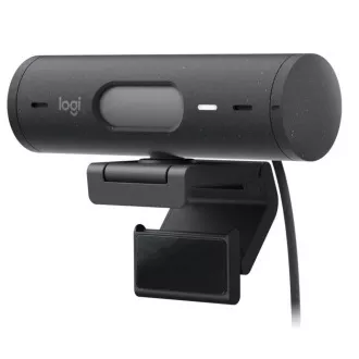 Logitech web kamera BRIO 500, grafitna