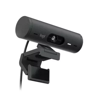 Logitech web kamera BRIO 500, grafitna