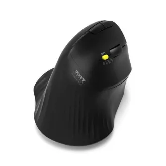 PORT bežični ergonomski miš ERGONOMIC TRACKBALL, 2.4 Ghz & Bluetooth, USB-A/C, crni