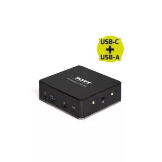 PORT priključna stanica 8 u 1 USB-C, USB-A, dual video, HDMI, Ethernet, audio, USB 3.0 PORT priključna stanica 8 u 1 USB-C, USB-A, dual video, HDMI, Ethernet, audio, USB 3.0